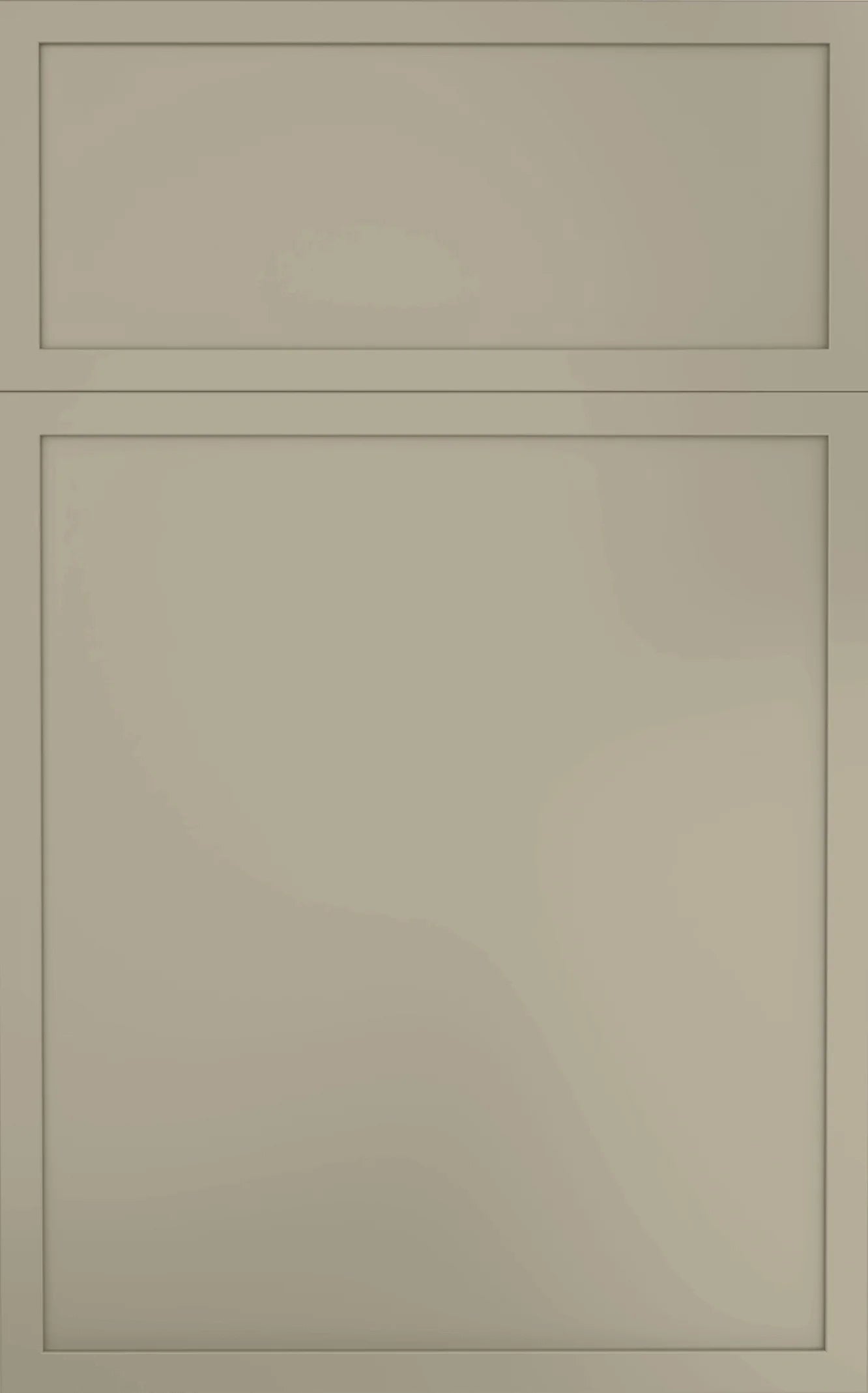 Cubitac Imperial Madison Dusk Shaker Kitchen Cabinets - Dark Gray Painted Finish