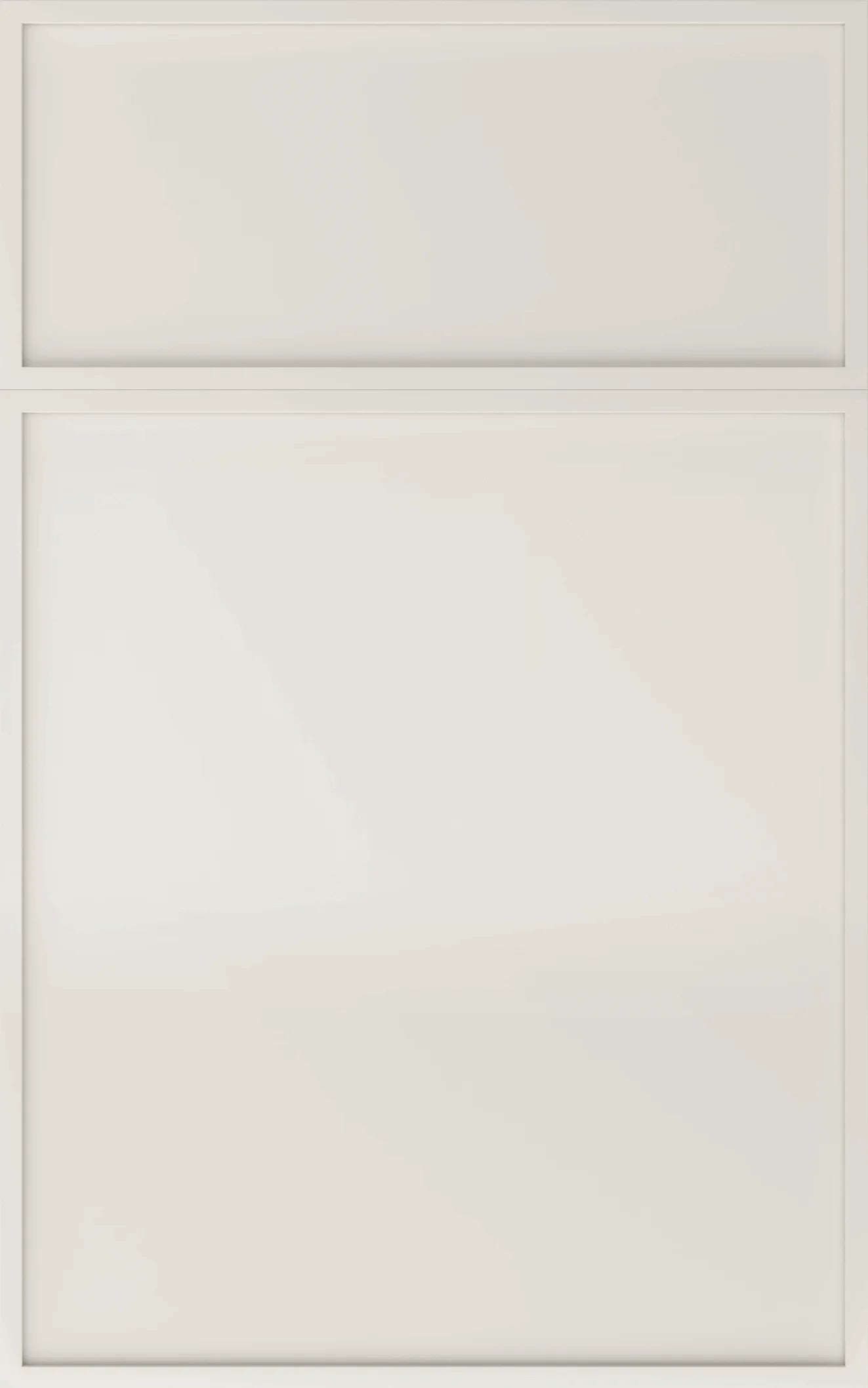 Cubitac Imperial Montclair Lace Kitchen Cabinets - Off-White Recessed Panel Design