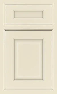 Decorá Plano Inset 5-Piece Beaded Cabinet Door