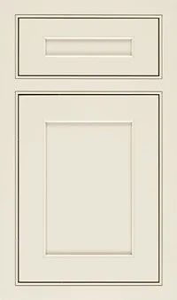 Decorá Prescott Inset 5-Piece Beaded Cabinet Door