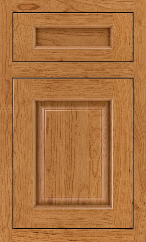 Diamond Edge Murphy Inset Kitchen Cabinets - Shown in Cherry