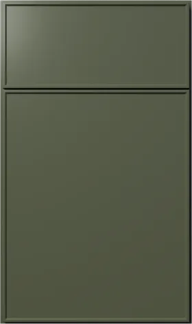 Fabuwood Echo Hunter Green - Green Paint Shaker Cabinet Door