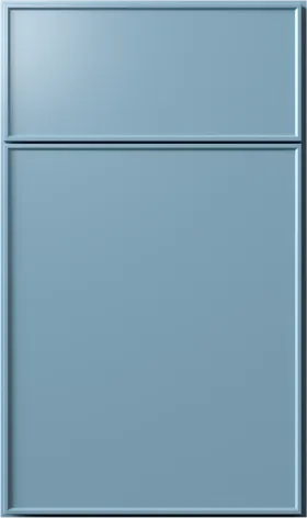 Fabuwood Echo Izel Blue - Blue Paint Shaker Cabinet Door