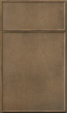 Fabuwood Echo Mocha - Dark Brown Stain Shaker Cabinet Door