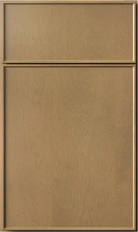 Fabuwood Echo Timber - Brown Stain Shaker Cabinet Door