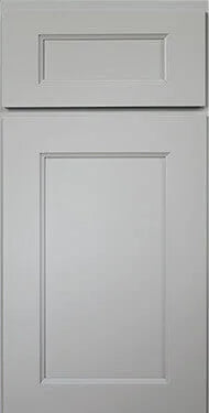 KCD Brooklyn Modern Gray Cabinet Door