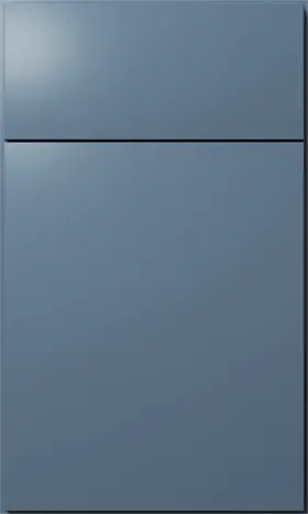 Fabuwood Luxe Denim Blue - Blue Paint Flat-Panel Cabinet Door