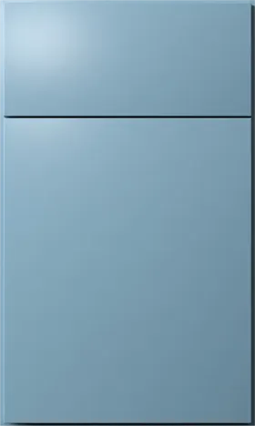Fabuwood Luxe Izel Blue - Blue Paint Flat-Panel Cabinet Door