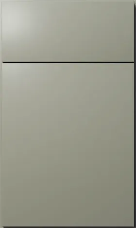 Fabuwood Luxe Pistachio Green - Green Paint Flat-Panel Cabinet Door