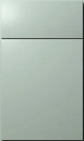 Fabuwood Luxe Sage Green - Green Paint Flat-Panel Cabinet Door