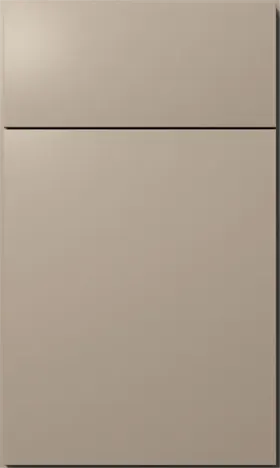 Fabuwood Luxe Oyster - Warm White Paint Flat-Panel Cabinet Door