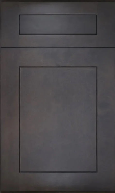 Modernform Modern Slate Shaker cabinets with contemporary grey-slate finish and classic five-piece shaker construction