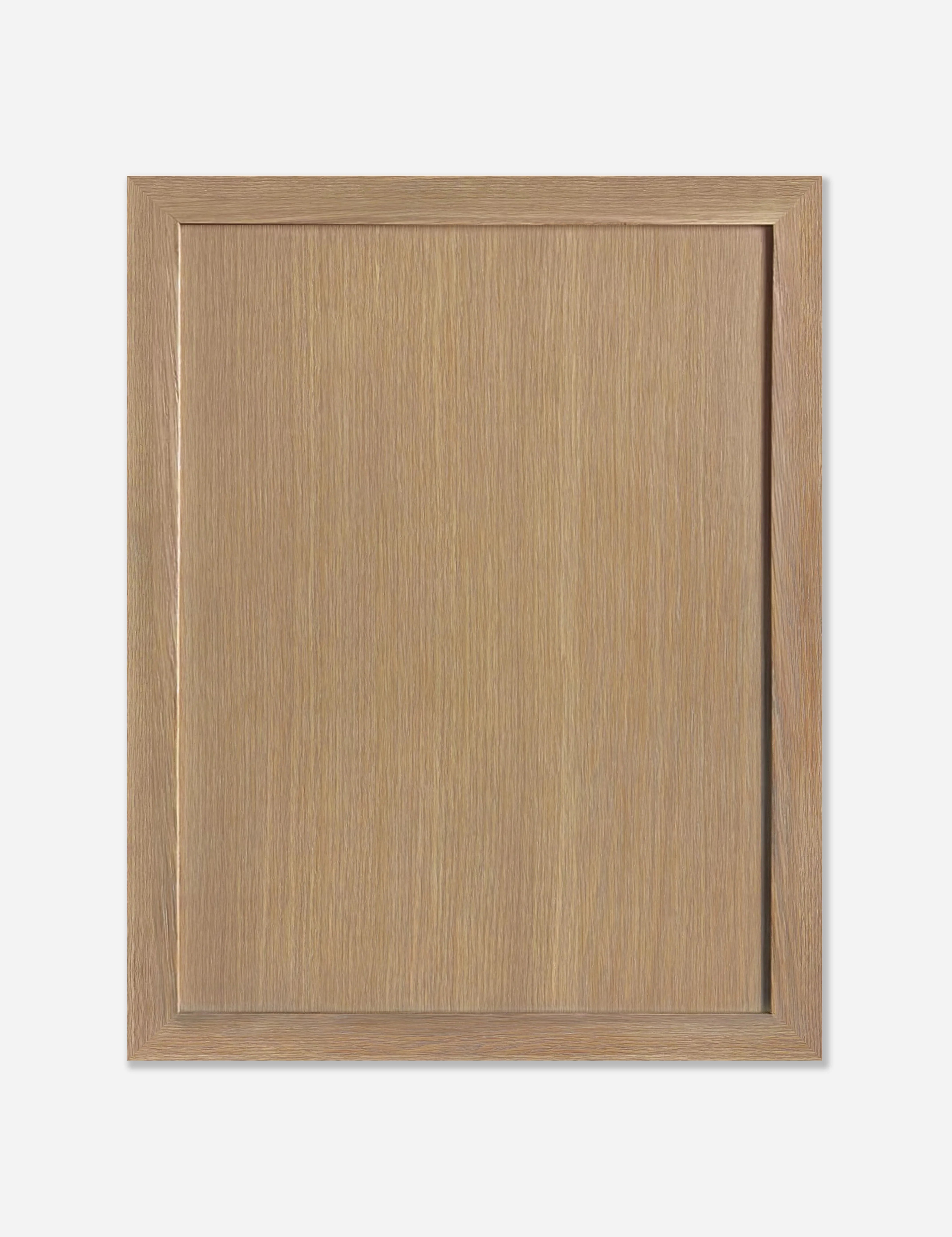 Tribeca Southampton White Rift Oak Cabinets - White oak wood grain raised panel kitchen cabinets
