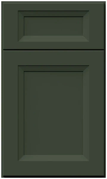 Fabuwood Allure Onyx Hunter Green Cabinets | Green Shaker