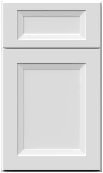 Fabuwood Allure Onyx Frost Cabinets | White Shaker