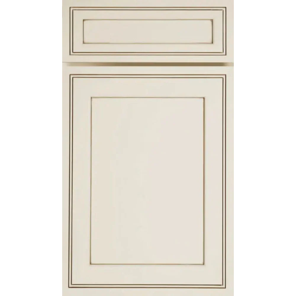 J & K Transitional Pearl Glazed H9 Door Sample