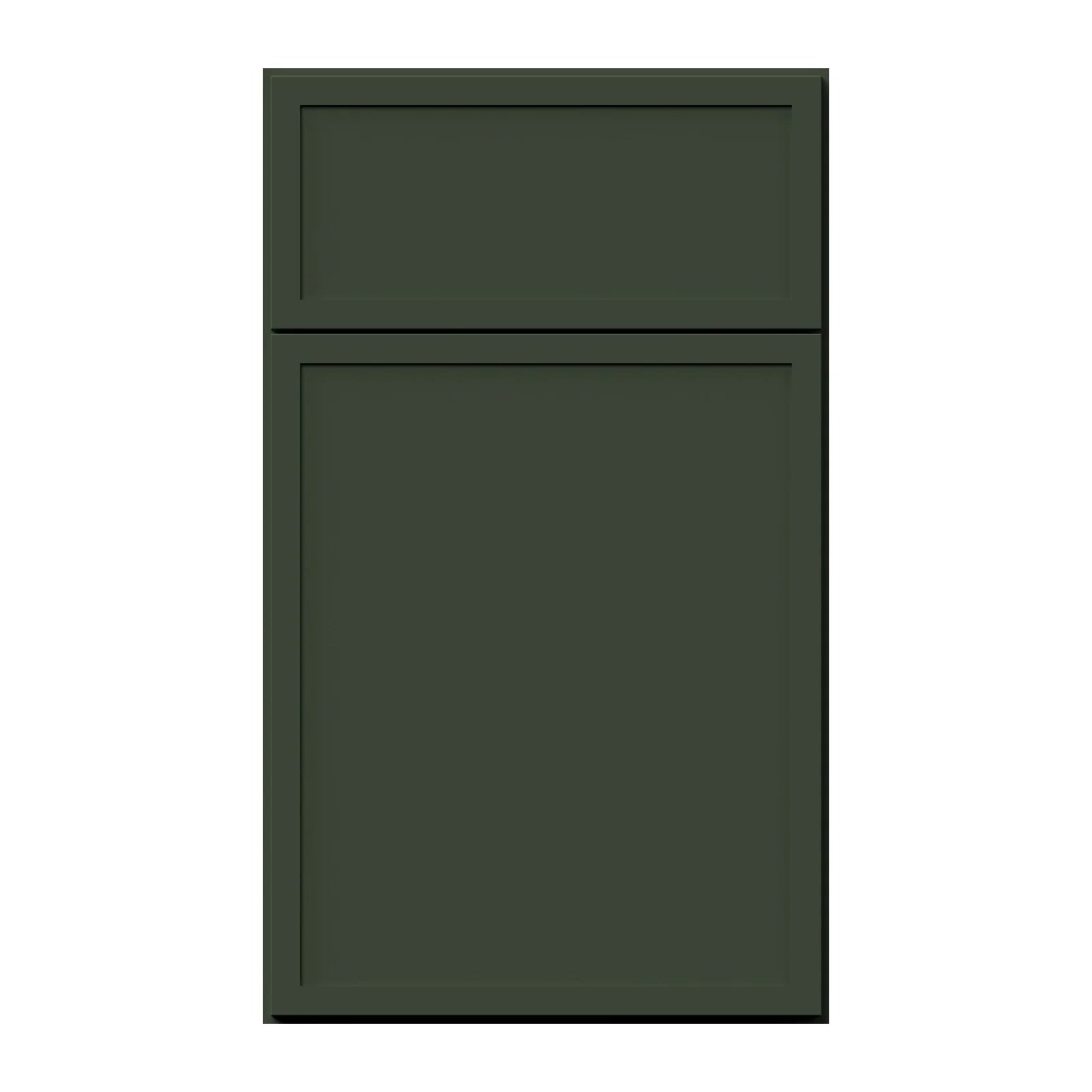 Door Sample Fabuwood Allure Luna Hunter Green