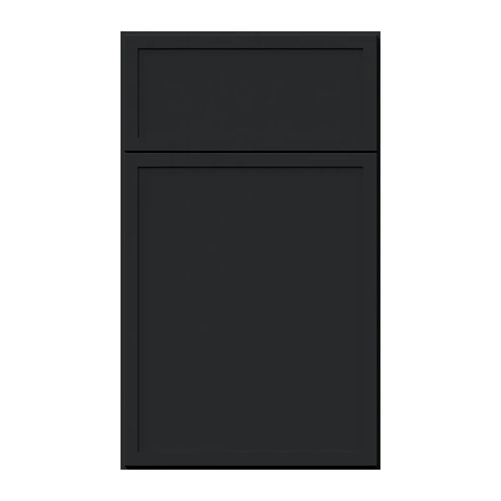 Door Sample Fabuwood Allure Luna Pitch Black